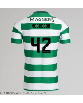 Celtic Callum McGregor #42 Maglia Gara Casa Repliche 2024-25 Maniche Corte